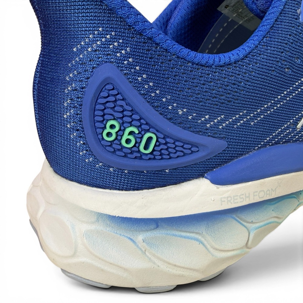 New Balance Fresh Foam X 860v13 Womens Running Shoes Blue Green W860B13 Size 9.5 - Picture 15 of 16